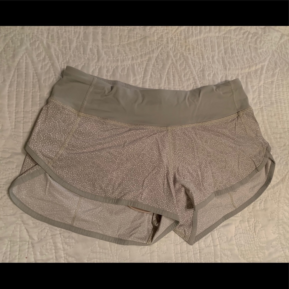 Lululemon speed shorts